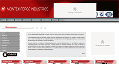 Desktop Screenshot of montexforge.com